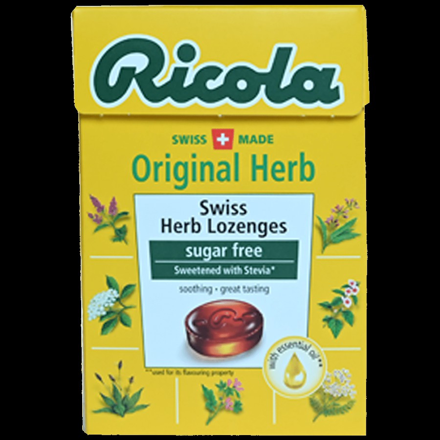 Ricola Swiss Herb Lozenges - Original Herb