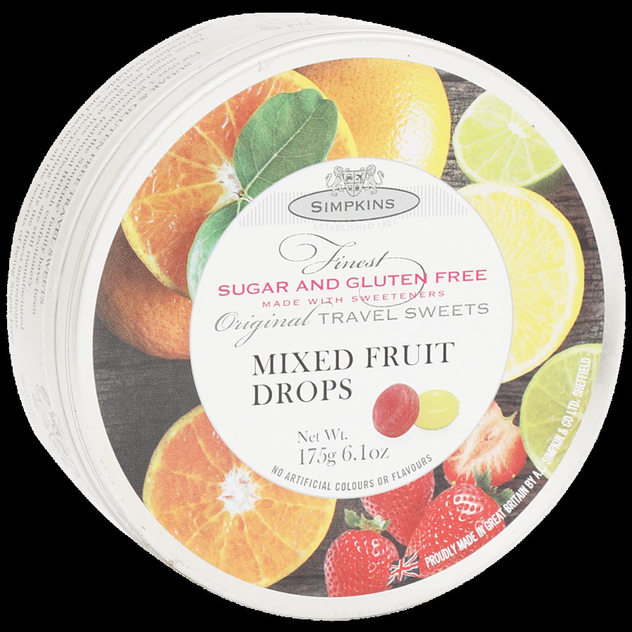 Simpkins  Travel Sweets - Sugar & Gluten Free Mixed Fruit