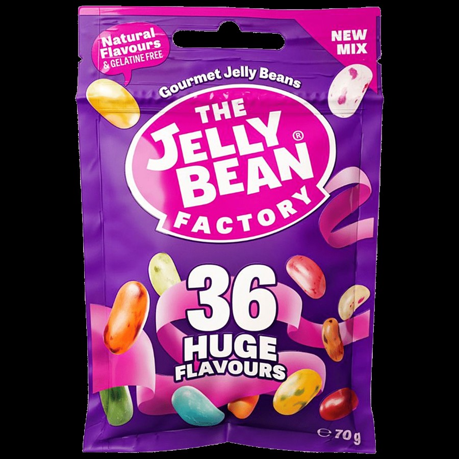 The Jelly Bean Factory Jelly Bean Candy - 36 Mix Fruit Flavours