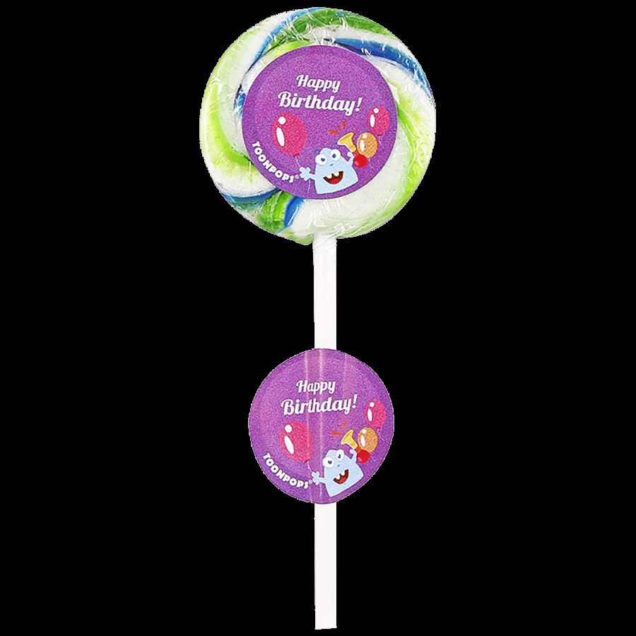 Toonpops Candy Swirl Lollipop - 1.5"