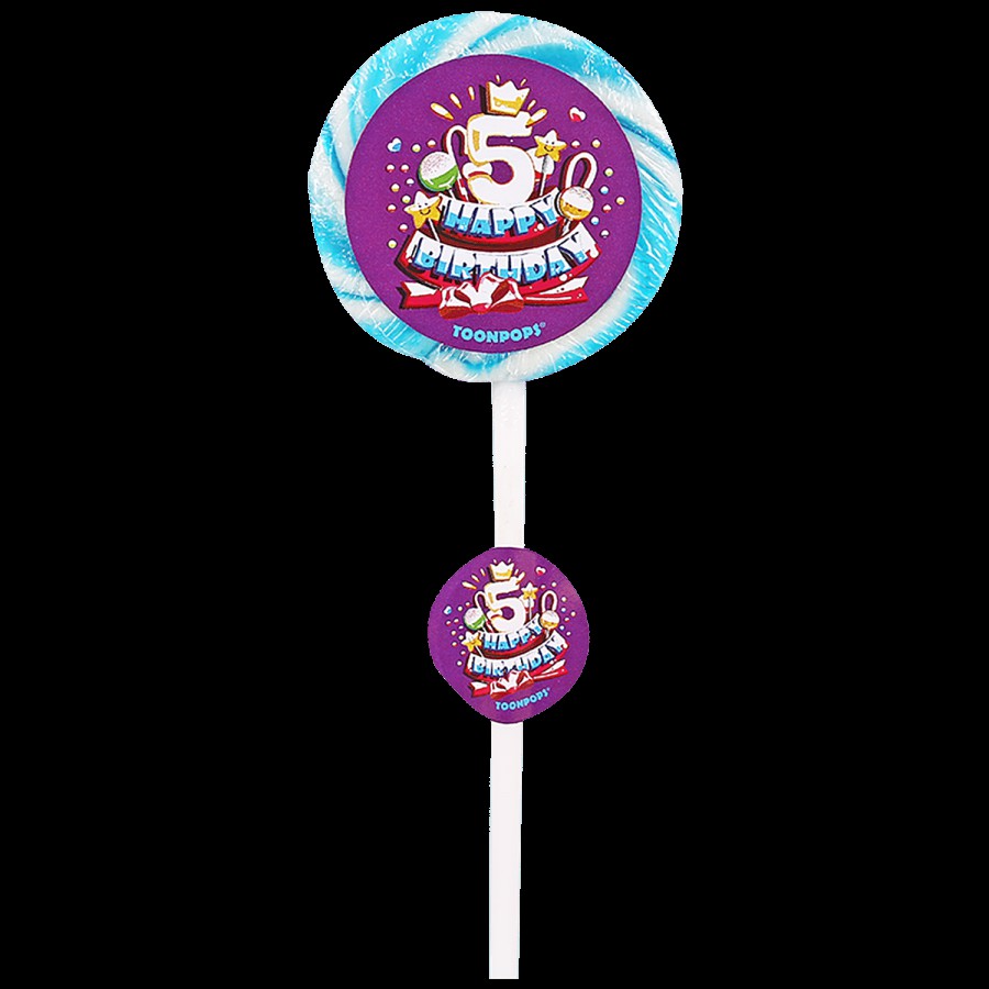 Toonpops Candy Swirl Lollipop - 2.5"