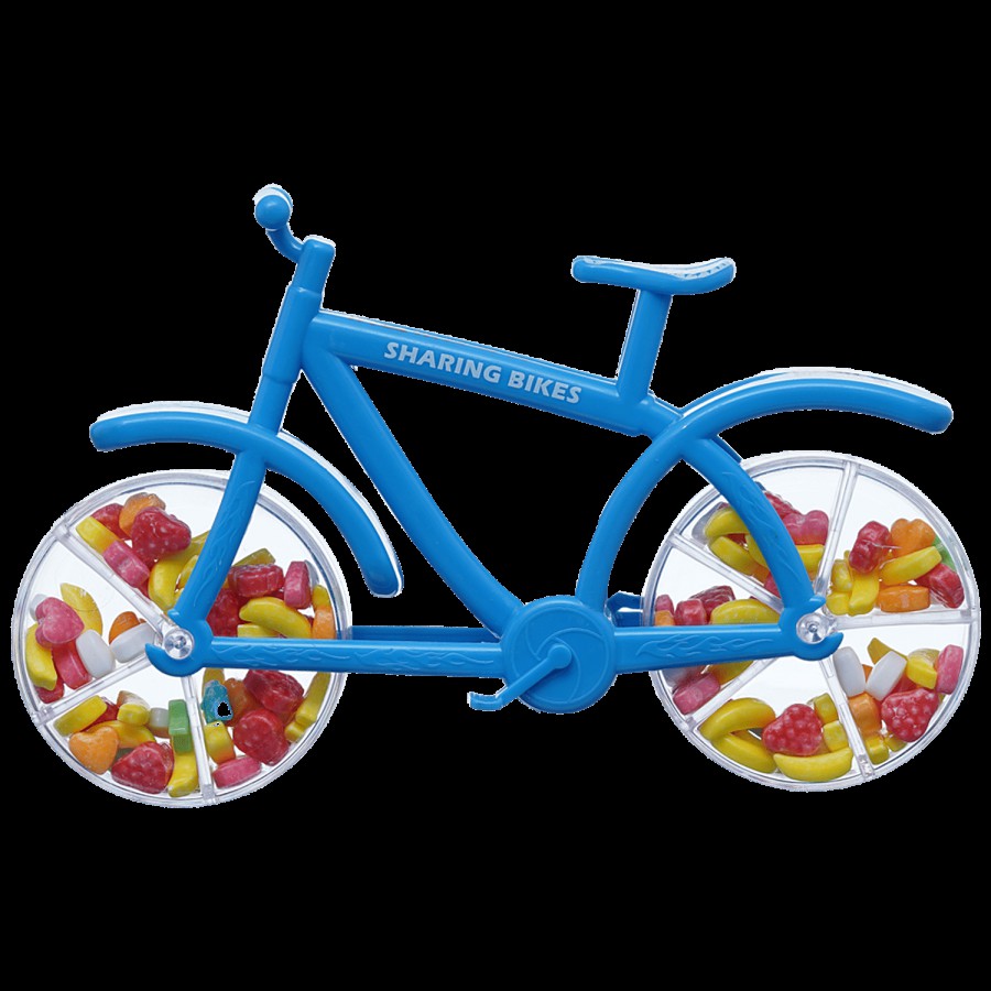 Toy Candy Bicycle Blue Glucose Candy For Kids