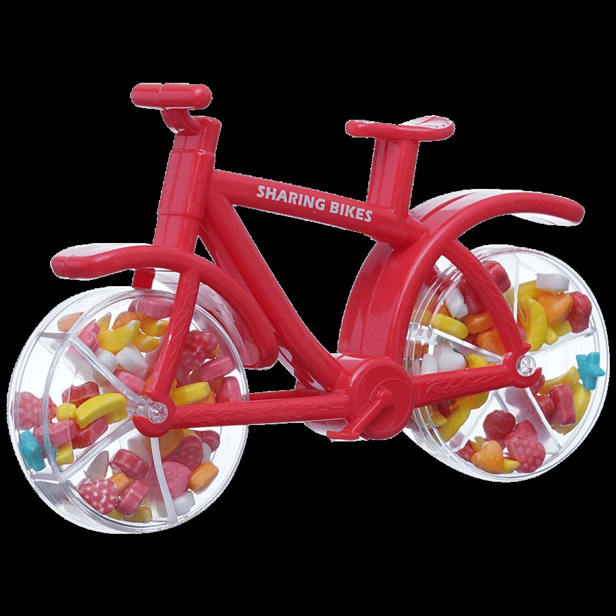 Toy Candy Bicycle Red Glucose Candy For Kids