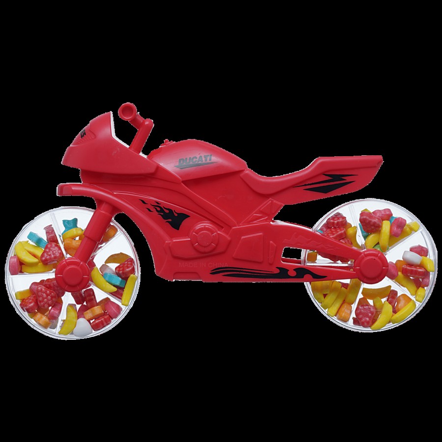 Toy Candy Bike Red Glucose Candy For Kids