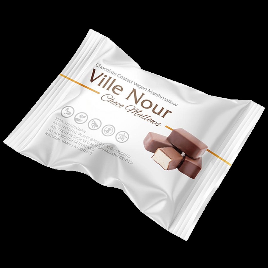 Ville Nour Chocomallows Chocolate Coated Marshmallow - Salted Caramel