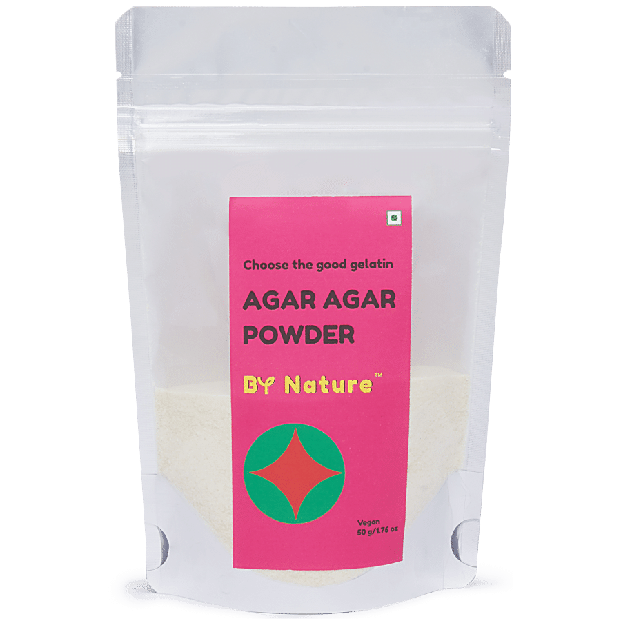 By Nature Agar Agar - Vegetarian Gelatin Powder