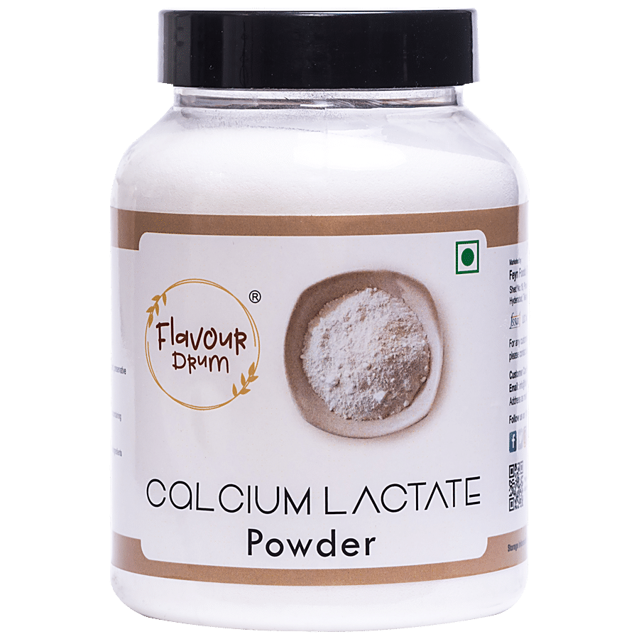 Flavour Drum Calcium Lactate Powder - Used To Treat Low Calcium Level