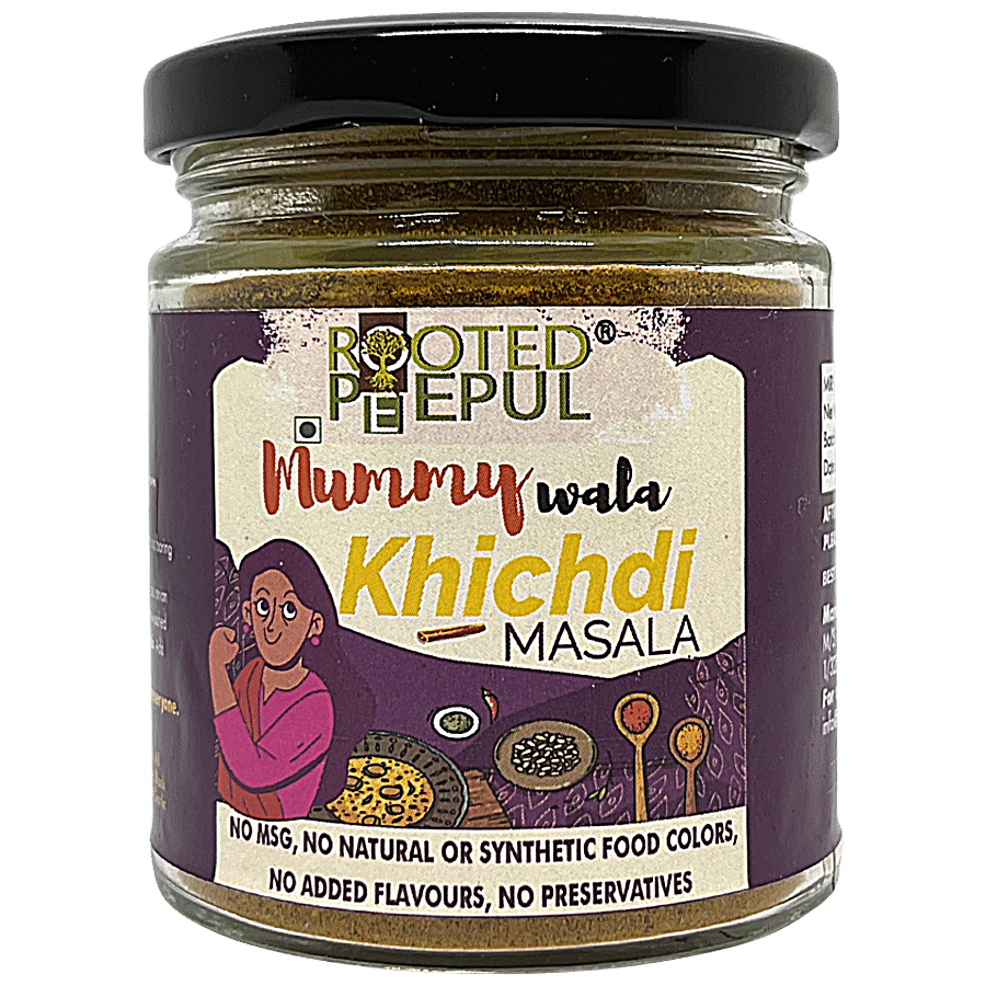 Rooted Peepul Mummywala Khichdi Masala - No Colours & Preservatives