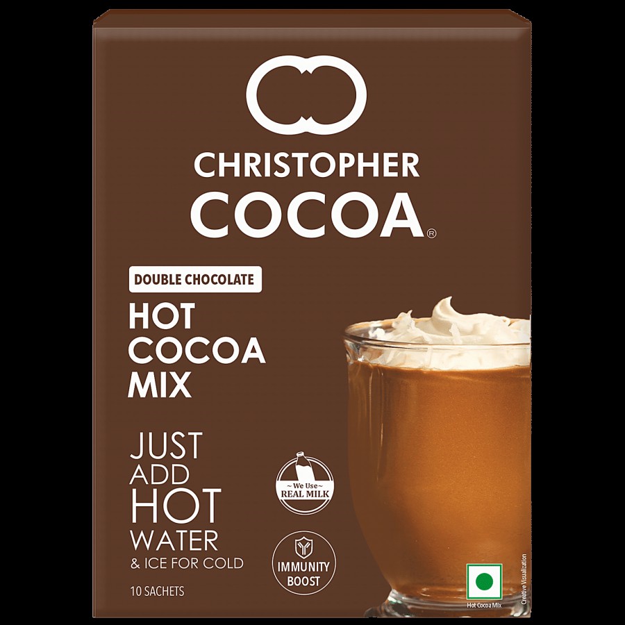 Christopher Cocoa Double Chocolate Hot Cocoa Powder Mix