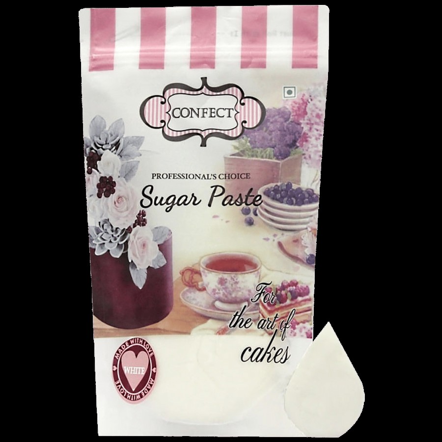 Confect White Sugar Paste - Professional Choice