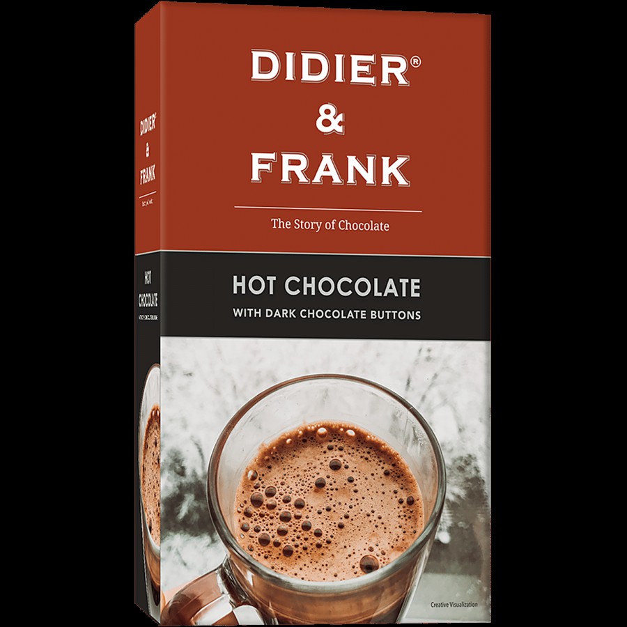 Didier & Frank  Hot Drinking Chocolate - With Dark Chocolate Buttons