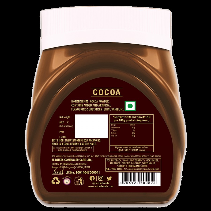 MICKS Cocoa Powder