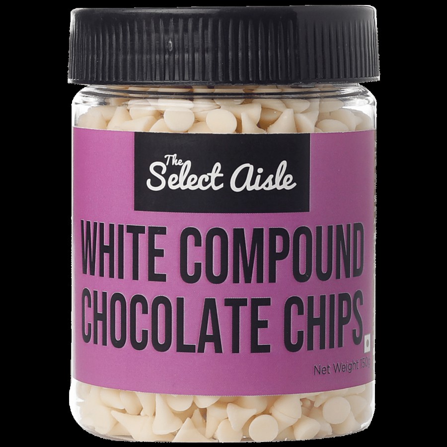 The Select Aisle White Compound Chocolate Chips - Premium