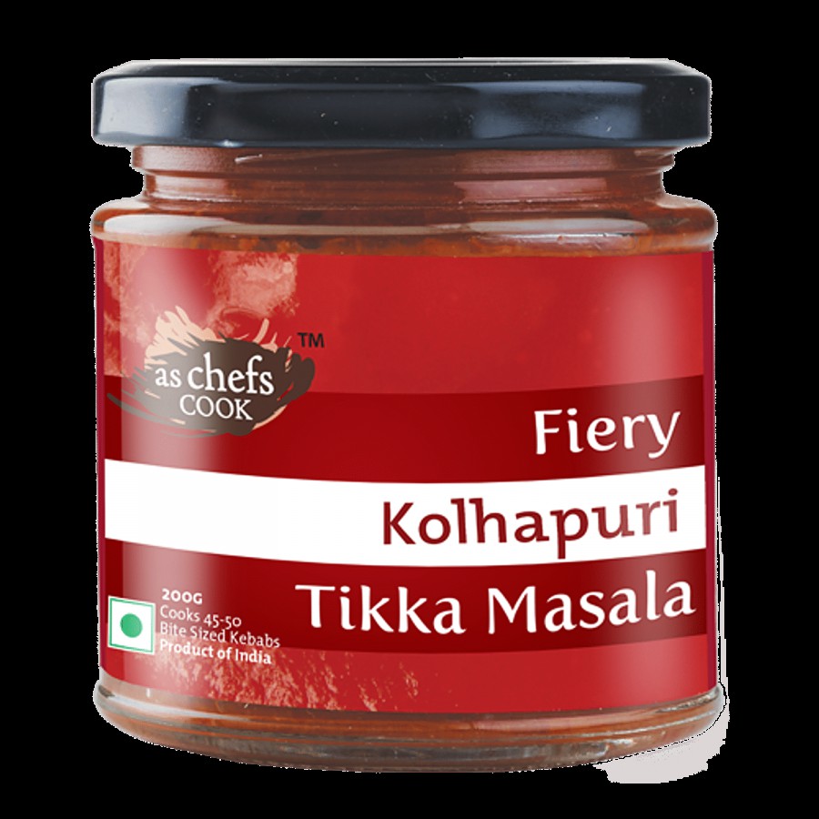 AS CHEFS COOK Fiery Kolhapuri Tikka Masala