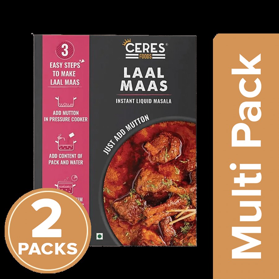 Ceres Foods Laal Maas Instant Liquid Masala - Mutton Cooking Paste