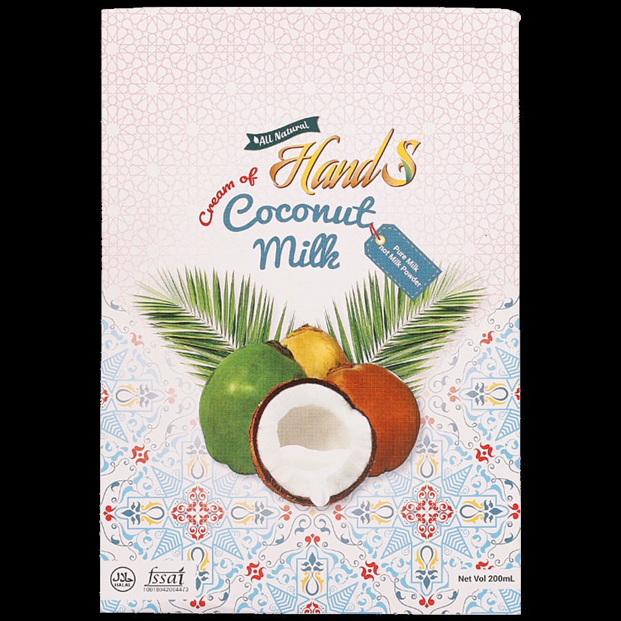 HandS Cream Of Coconut Milk - 6% Fat