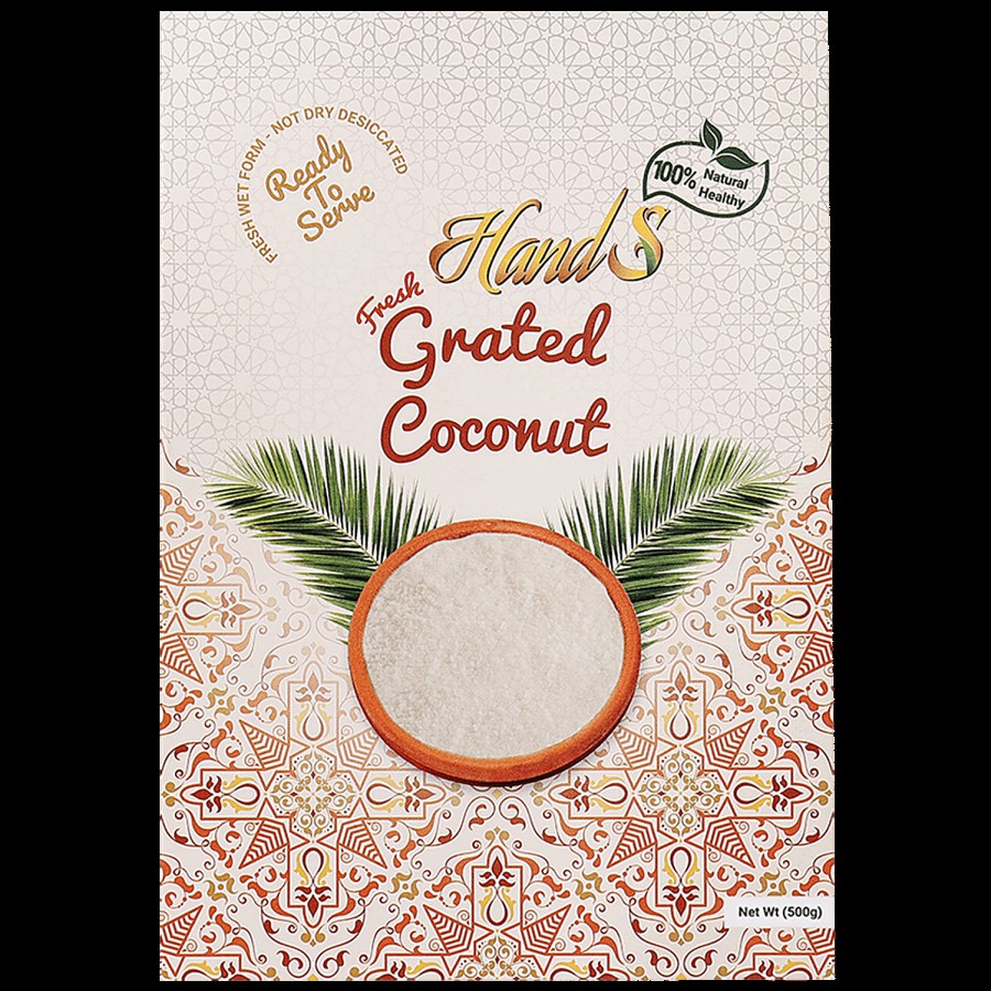 HandS Fresh Grated Coconut - Natural & Real Taste