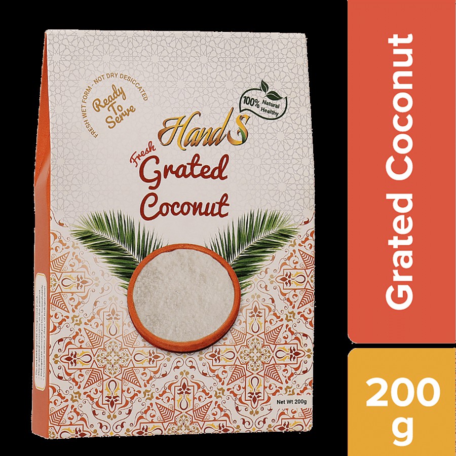 HandS Fresh Grated Coconut - Natural & Real Taste