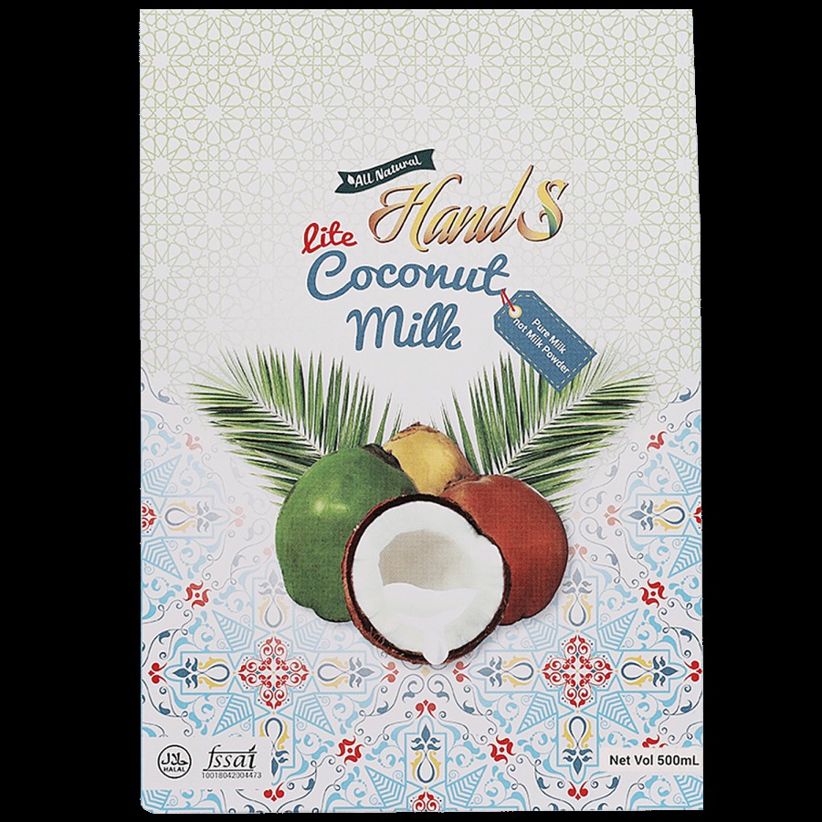 HandS Lite Coconut Milk - 12% Fat