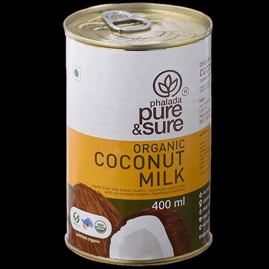 Phalada Pure & Sure Organic Coconut Milk - Natural