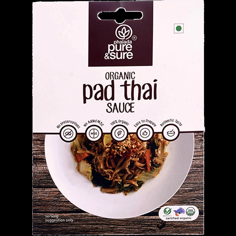 Phalada Pure & Sure Organic Pad Thai Sauce - Authentic