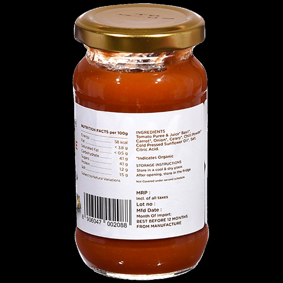 Phalada Pure & Sure Organic Pasta Sauce - Arrabbiata