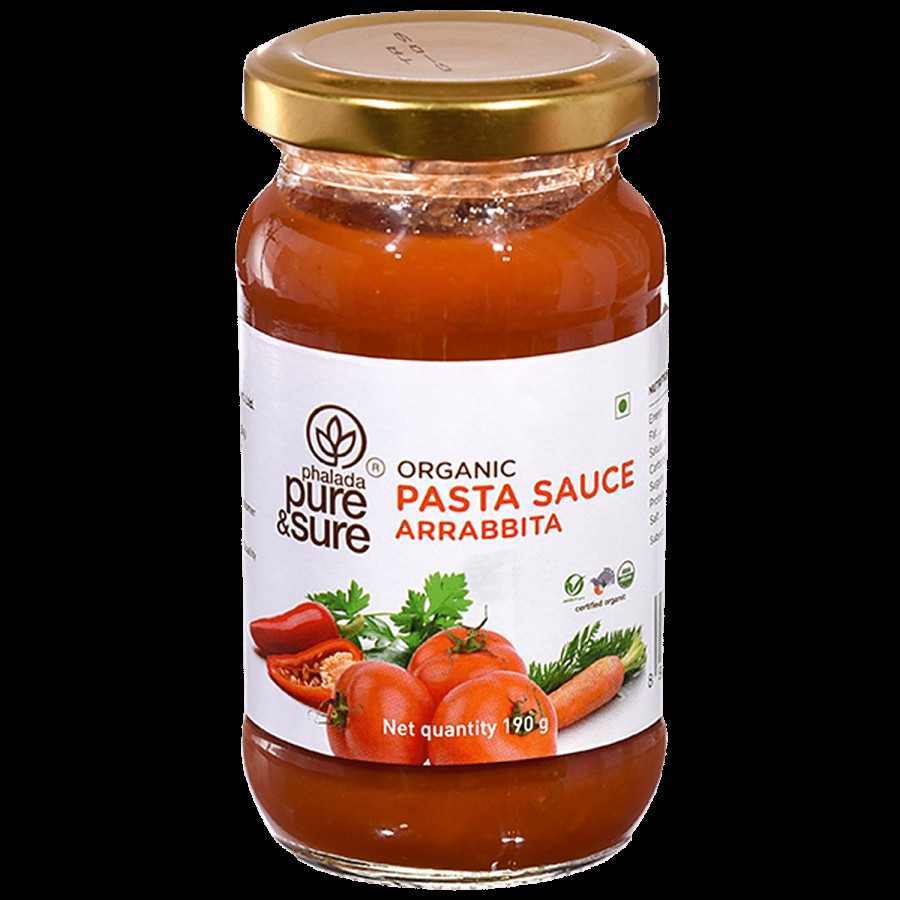 Phalada Pure & Sure Organic Pasta Sauce - Arrabbiata