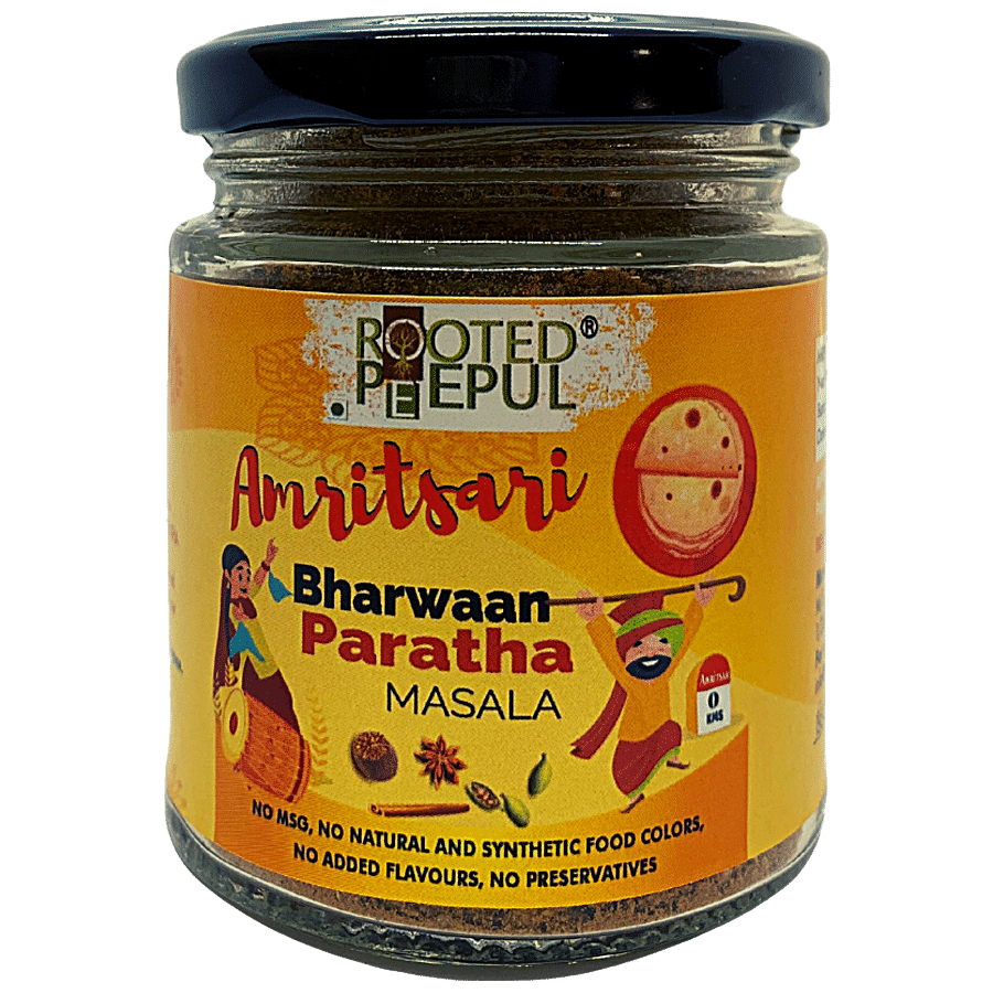 Rooted Peepul Amritsari Bharwaan Paratha Masala - No Added Flavours/Preservatives