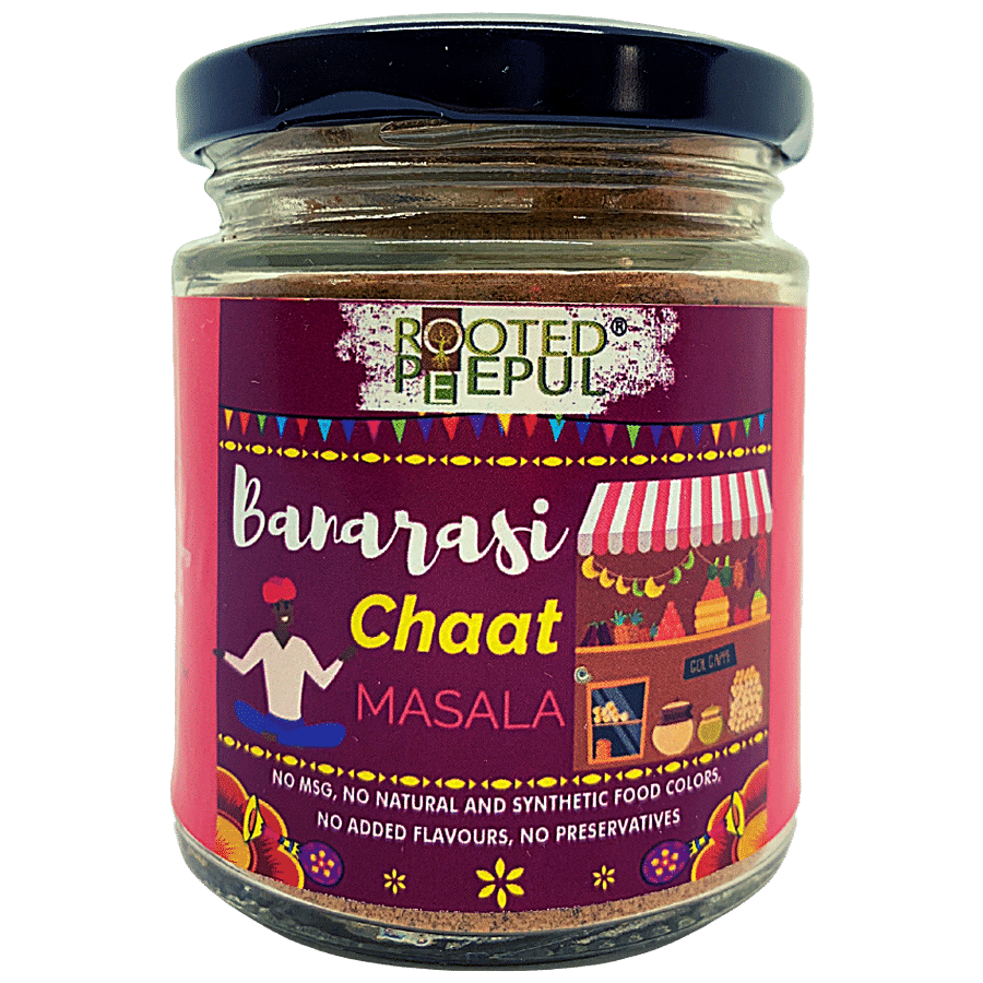 Rooted Peepul Banarasi Chaat Masala - No Added Flavours/Preservatives