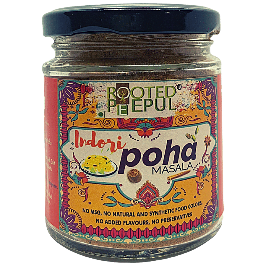 Rooted Peepul Indori Poha Masala - No Added Flavours/Preservatives