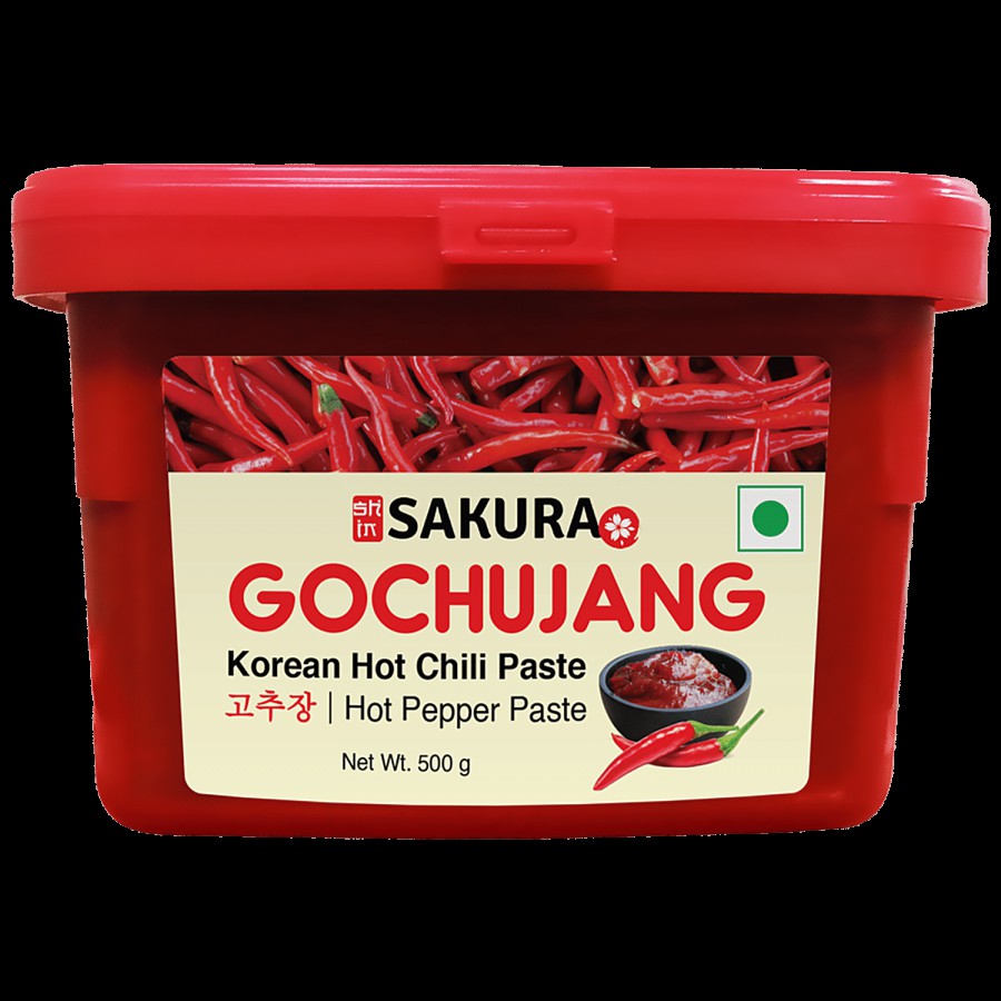 SAKURA Gochujan Korean Hot Chilli Paste - With Pepper