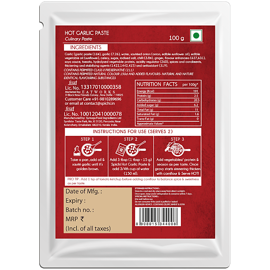 SPICHI Hot Garlic Paste