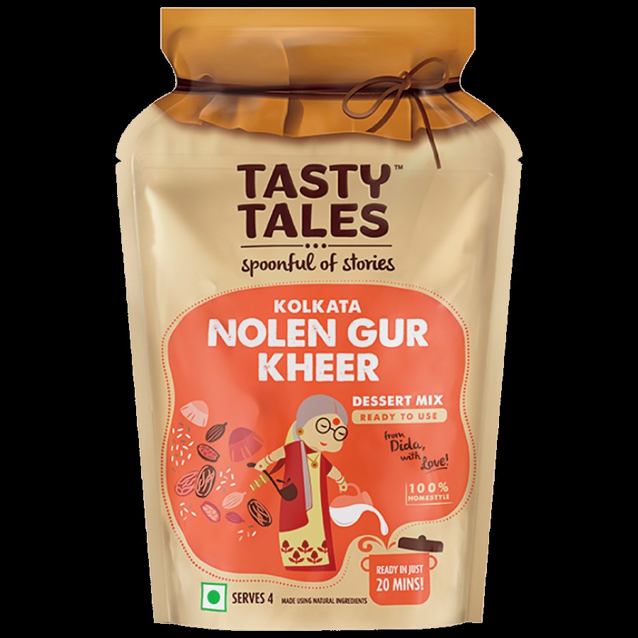 Tasty Tales Ready To Use Dessert Mix - Kolkata Nolen Gur Kheer