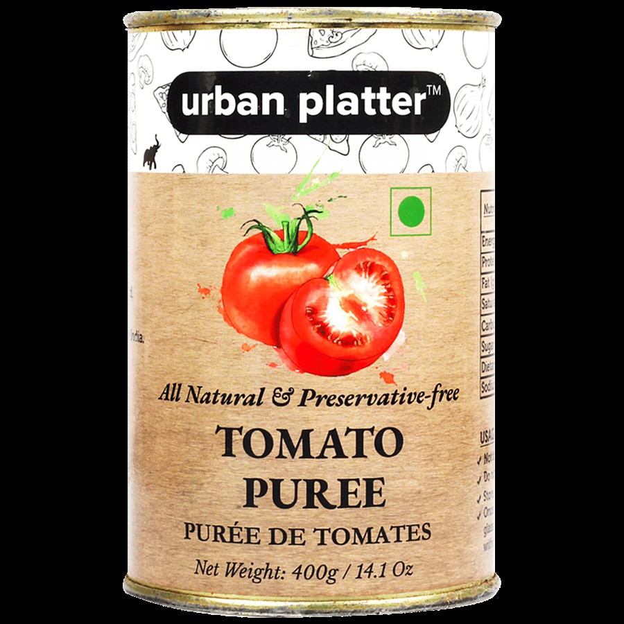 Urban Platter Tomato Puree - Natural & Preservative Free