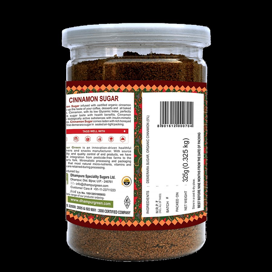 Dhampur Green Cinnamon Sugar