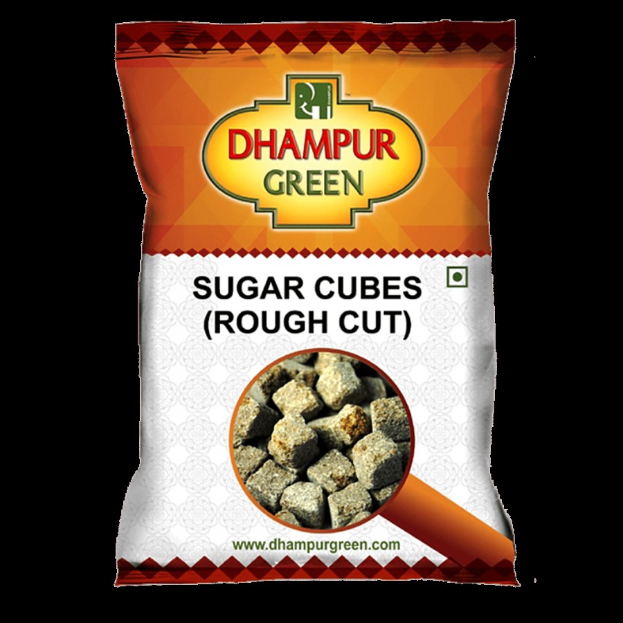 Dhampur Green Rough Cut Sugar Cubes