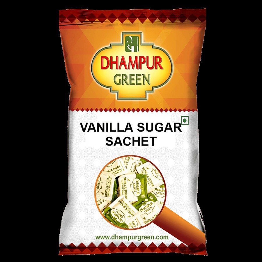 Dhampur Green Vanilla Sugar Sachet