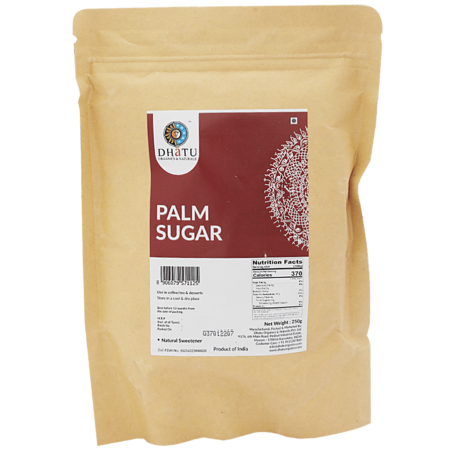 Dhatu Organics & Naturals Palm Sugar