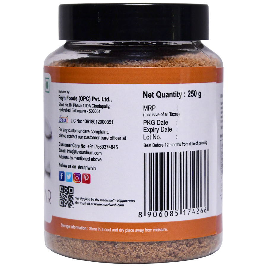 Flavour Drum Coconut Sugar Powder - Rich In Micronutrients