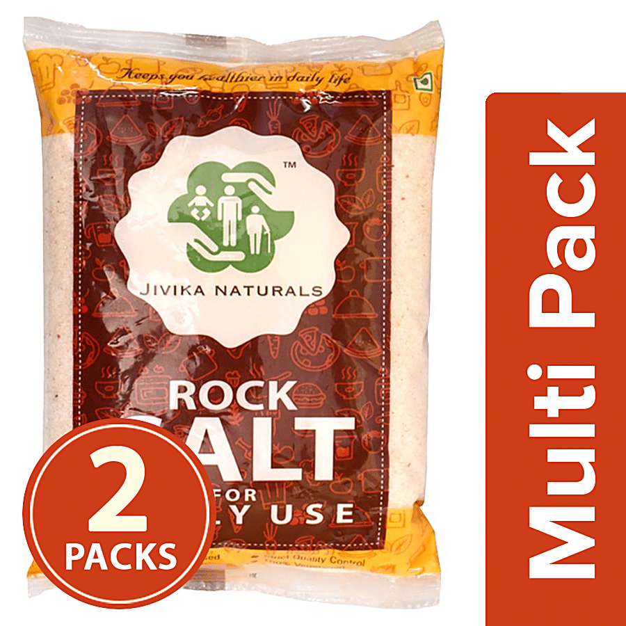 Jivika Naturals Rock Salt - 100% Pure