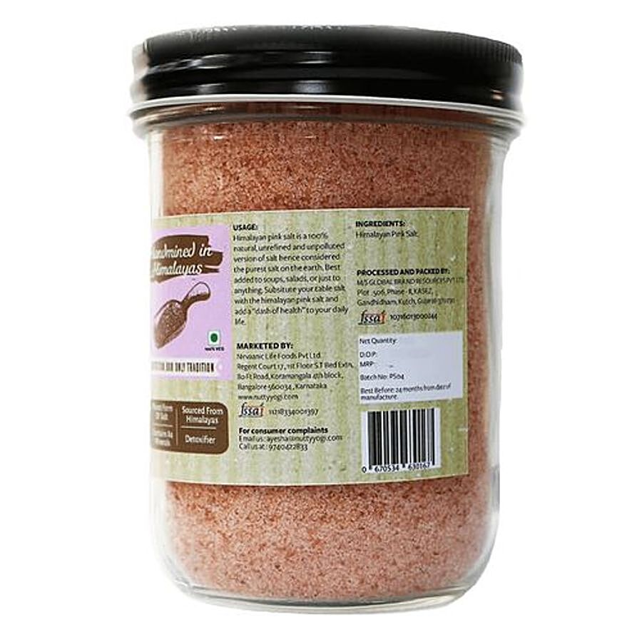 Nutty Yogi Himalayan Pink Salt