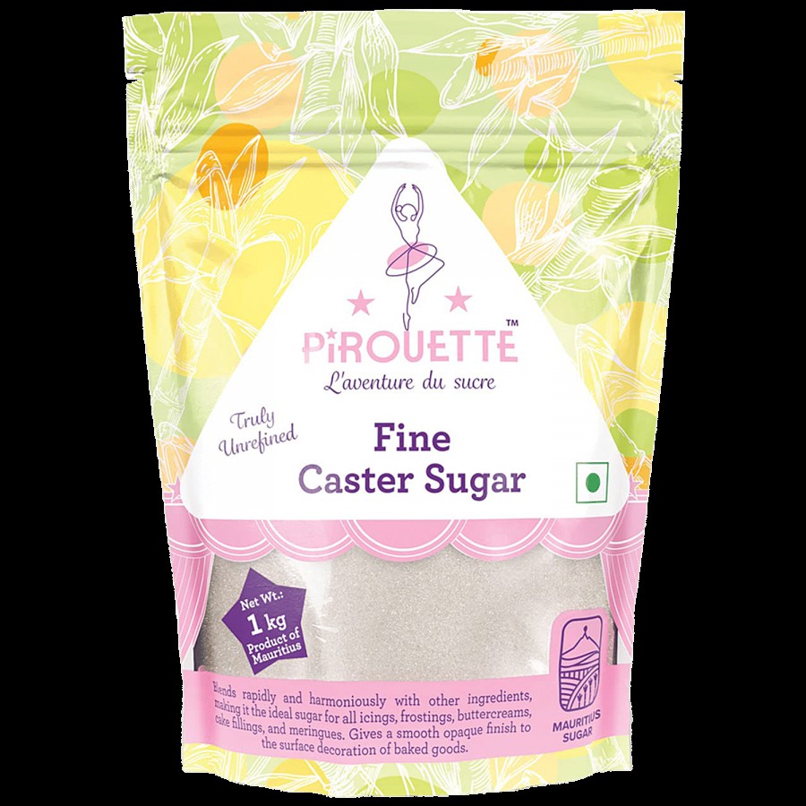 Pirouette Fine Caster Sugar - Unrefined