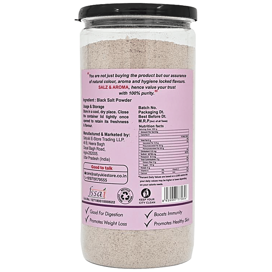 Salz & Aroma Black Salt Powder