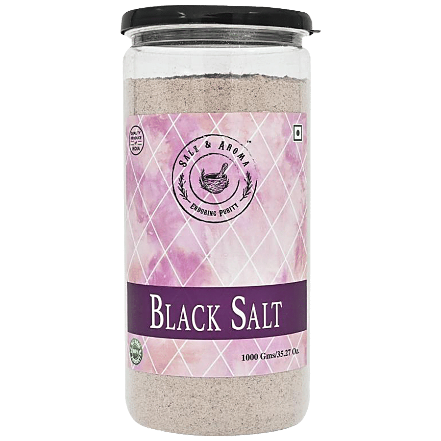 Salz & Aroma Black Salt Powder