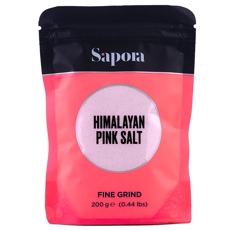 Sapora Himalayan Pink Salt Fine Grind