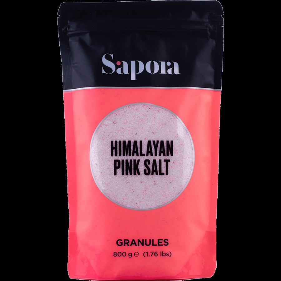 Sapora Himalayan Pink Salt Granules