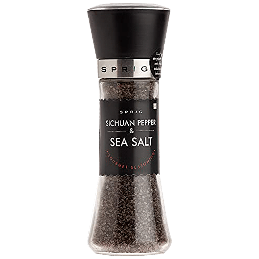 Sprig Sichuan Pepper & Sea Salt Grinder