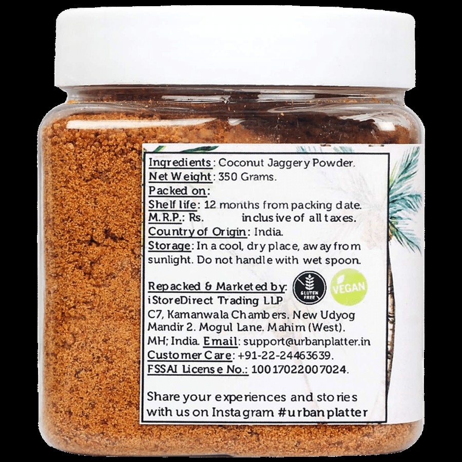 Urban Platter Organic Coconut Jaggery Sugar Powder