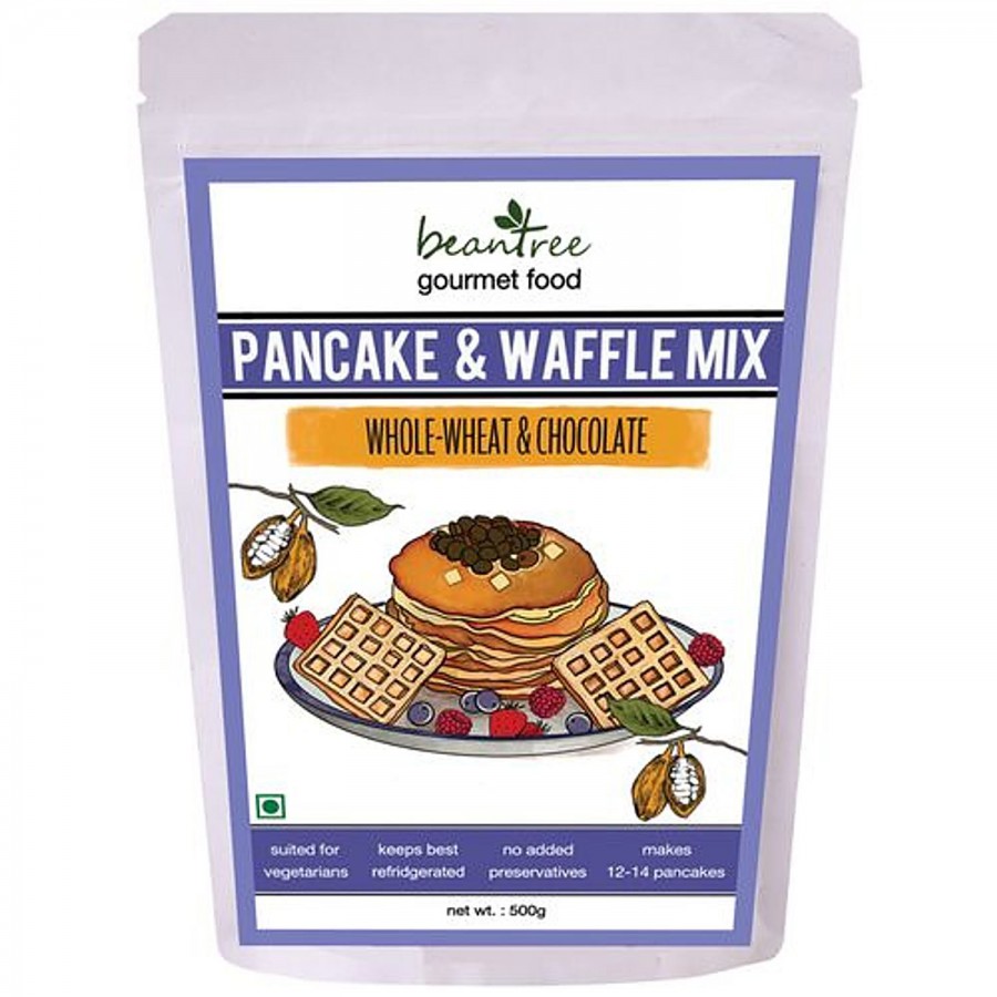 Beantree Pancake Mix - Whole Wheat And Chocolate