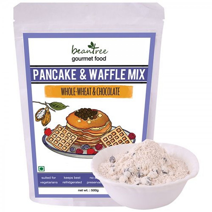 Beantree Pancake Mix - Whole Wheat And Chocolate